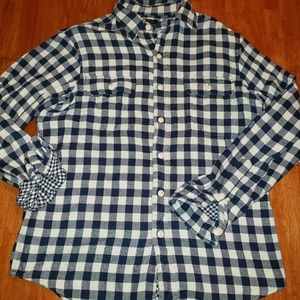 Polo ralph lauren gingham flannel shirt
